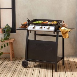 PLANCHA GAZ 3 BRULEURS