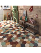 Carrelage hexagonale