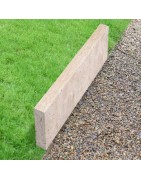Bordure en travertin